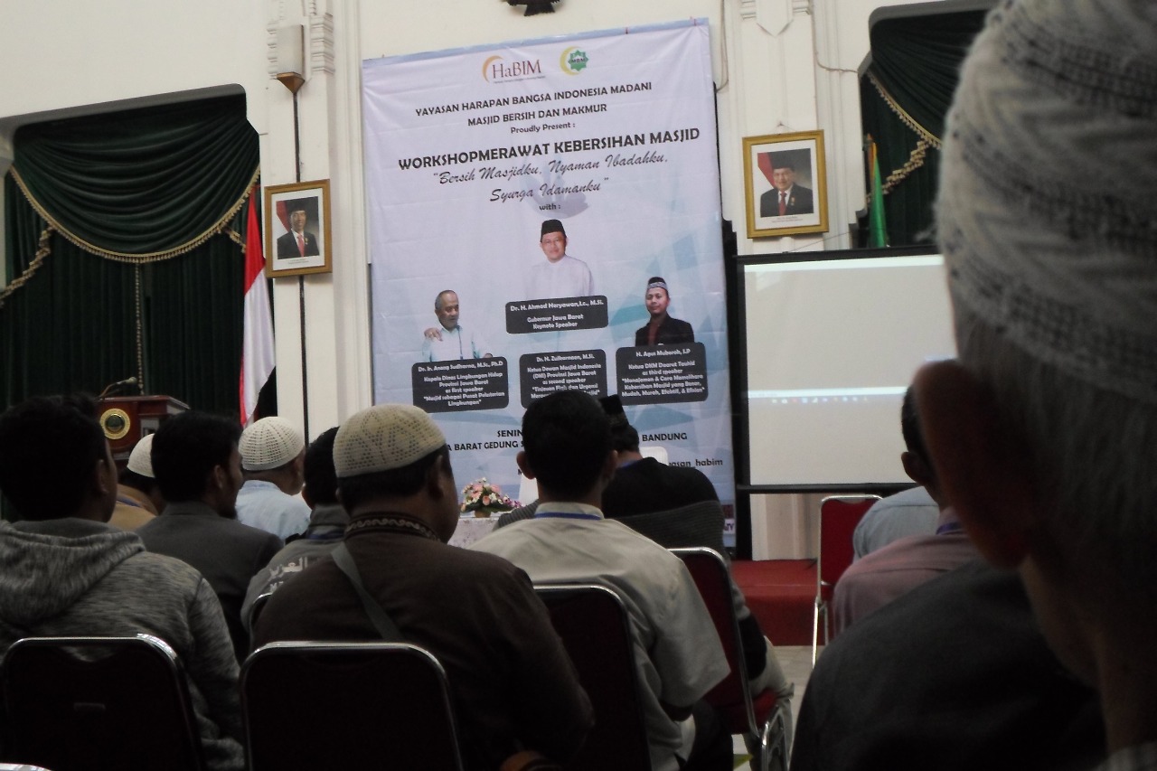 Kegiatan sosial HABIM — workshop masjid